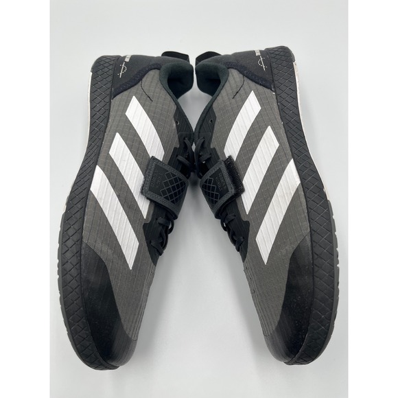 Adidas The Total Deadlift Shoes‎ Men 9.5 Black Weightlifting Trainers